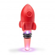 Light Up Rocket Bottle Stopper 2 