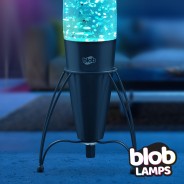 ROCKET Blob Lamp - Matt Black Base - Glitter Lamp  3 