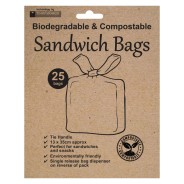 Sandwich Bags - Biodegradable & Compostable 2 