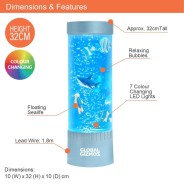 Scuba Diver Bubble Lamp - Colour Changing 6 