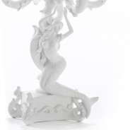 Burlesque White Mermaid Candelabra by Seletti 6 