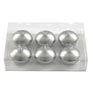 Silver Floating Candles - 6 Pack 2 