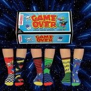 GAME OVER Kids ODDSOCKS - 6 Pack 1 