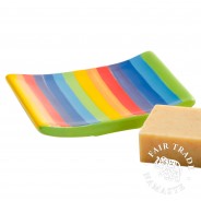 Rainbow Ceramics Bathroom 3 Soap Dish