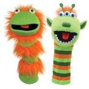 Sockette Sock Puppets by The Puppet Company 4 Ginger & Narg