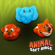 Flashing Animal Soft Rings Wholesale 2 