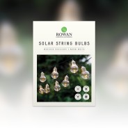 30 Solar String Bulbs Warm White - Rowan 4 