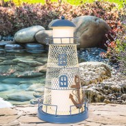 Solar Flicker Candle Lighthouse 4 