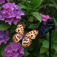 Solar Flutterby Butterfly Decoration 1 