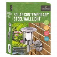 Solar Stainless Steel LED Wall Light 4 
