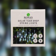 Solar Tear Drop String Lights x 20 2 