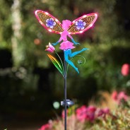 Solar Fairy Wings (Single Stake Light) 3 