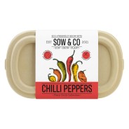 Chilli Peppers Eco-Friendly Grow Kit 3 