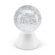 Spinning Glitter Ball Light - Battery or USB 8 