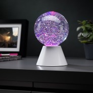 Spinning Glitter Ball Light - Battery or USB 7 