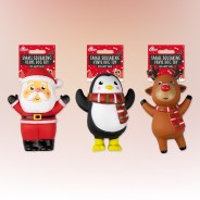 Squeaky Christmas Dog Toys for Small to Medium Dogs 1 One supplied, chosen at random
