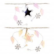 Star and Leaf Battery Operated Garland 1 