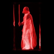 Darth Vader Holographic Laser Etched Lamp 5 