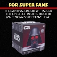 Darth Vader Helmet Light with Breathing Sound - STAR WARS 6 