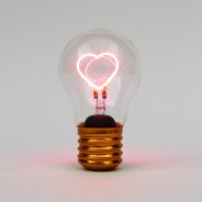 Cordless Pink Heart Lightbulb - USB Rechargeable by SUCK UK 7 