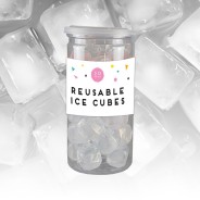 Reusable Freezable Clear Ice Cubes - 30 Pack 2 