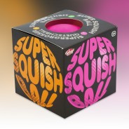 Super Squish Ball - Bright Neon Colours 2 
