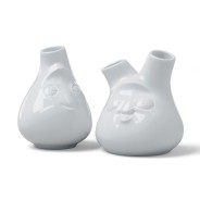 Tassen Vases - Cheeky & Cutie 1 Cute on the left, Cheeky on the right