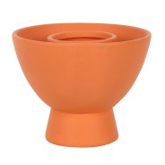Terracotta Smudge Bowl - Mandala 3 
