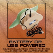 Baby Yoda Mandalorian Child Battery Operated Lamp 5 