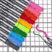 The Doodle Wash Out Fabric Pen Set - Pastel Colours 4 