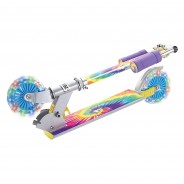Tie Dye Light Up Scooter with Flashing Wheels 3 