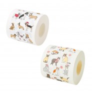 Festive Cat & Dog Toilet Roll 1 