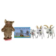 Traditional Story Finger Puppet & Book Sets 2 Three Billy Goats Gruff