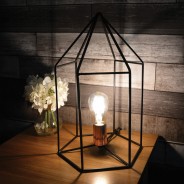 Triangle Cage Table Lamp 3 