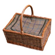Shopping Tweed Cooler Wicker Picnic Baskets 4 Butchers