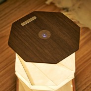 Twist Hexagon Lamp - Rechargeable Lamp by Gingko 6 