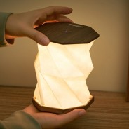 Twist Hexagon Lamp - Rechargeable Lamp by Gingko 4 