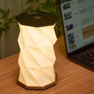 Twist Hexagon Lamp - Rechargeable Lamp by Gingko 2 