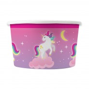 Unicorn Paper Tableware 3 Unicorn treat tub
