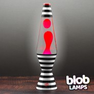 'Bulls Eye' Lava Lamp 14.5" Blob Lamp VINTAGE  6 