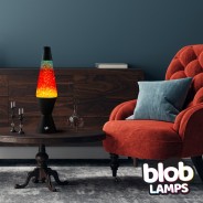 Blob Lamps VINTAGE - Matt Black 'Sunset' Glitter Lamp 3 