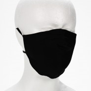 Washable Face Masks 5 Plain Black