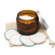 Washable Makeup Remover Pads 3 Glass Jar Not Included