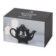 Witches Brew Black Ceramic Single Teapot 3 