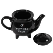 Witches Brew Black Ceramic Single Teapot 5 