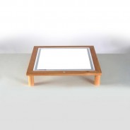 Wooden Light Table With Adjustable Height 5 12cm height
