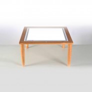 Wooden Light Table With Adjustable Height 6 30cm height