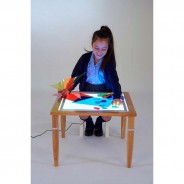 Wooden Light Table With Adjustable Height 8 