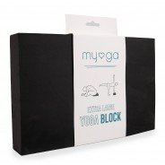 Yoga Block  20 XL Black