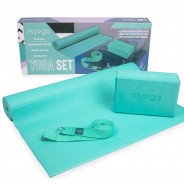 Yoga Kit - Starter Mat, Block and Belt 1 
